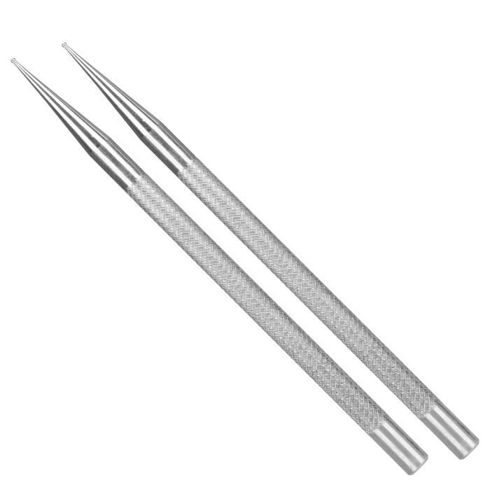 Stylo Marquage Cuir - Pointe Acier Inoxydable Pour Traçage Et Gravure Artisanat