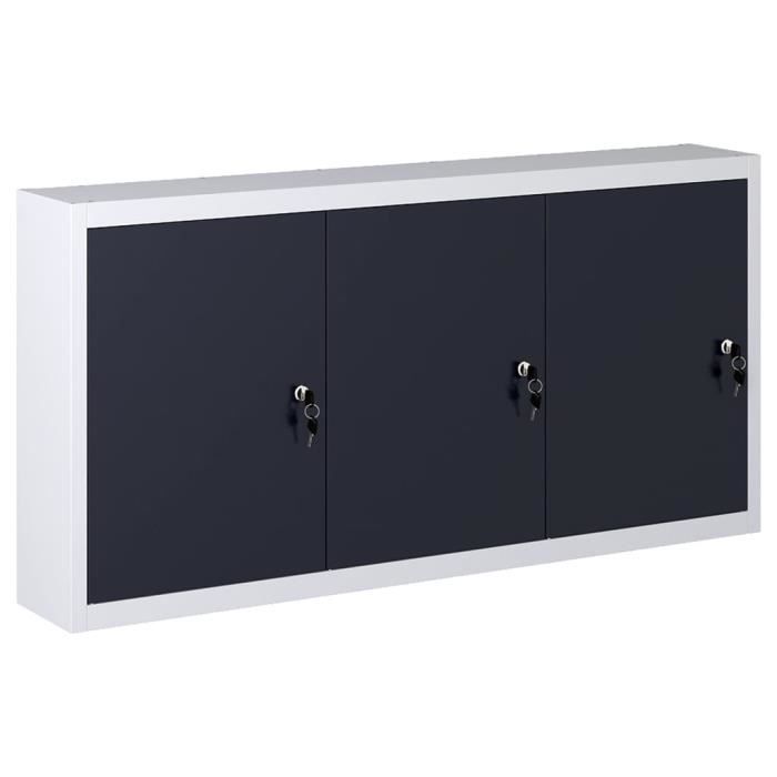 vidaXL Armoire à outils murale Design Industriel - vue 1