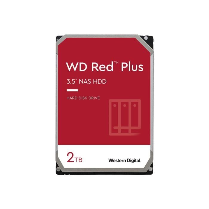 - Western Digital - WD Red WD20EFPX - disque dur - 2 To - SATA 6Gb/s
