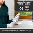 Paire de Gants Anti Coupures, Taille M - Gant Cuisine avec Protection de Niveau 5, Norme EN 388 - Meilleure Protection contr[464]-1