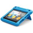 Coque spéciale enfants pour tablette Fire HD 8 (compatible avec les appareils de 10ème génération, modèle 2020), Bleu-1