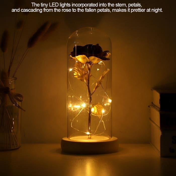 Décoration Lumineuse Cœur LED Magic Glo – Or Rose, Pour Mariage Ou Noël, Marque Shruti, Neuf
