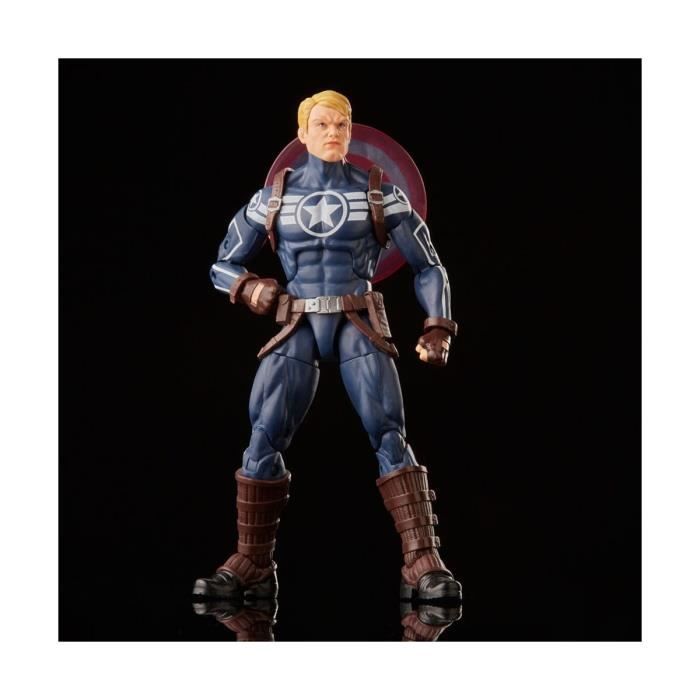 Figurine Marvel Commander Rogers 15 Cm – Comics – Articulations Multiples – 2 Accessoires – Build-A-Figure Totally Awesome Hulk