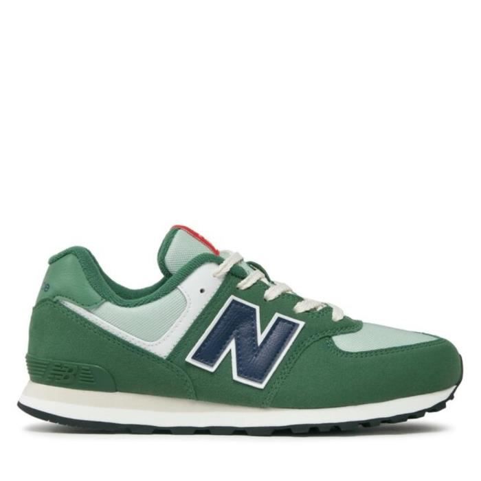 New balance enfant vert discount