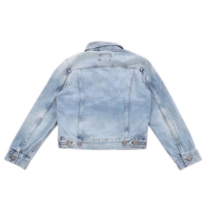 Veste en Jeans Bleu clair Gar on Teddy Smith Randall Bleu