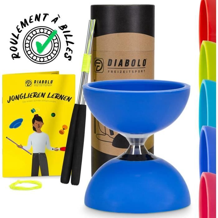 Diabolo Freizeitsport Diabolo (grün) Set Basic