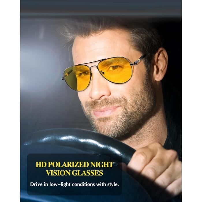 Lunettes conduite de nuit polarisées shop