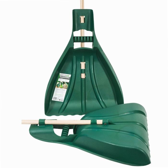 WERKA PRO Lot De 2 Ramasses Feuilles à Main Avec Poignées - Outil Jardin PVC