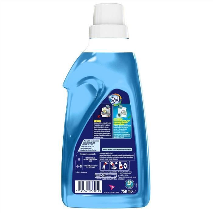 Calgon poudre 4en1 anticalcaire, protège et maintient votre lave-linge  propre - 1KG- 40 lavages : : Epicerie