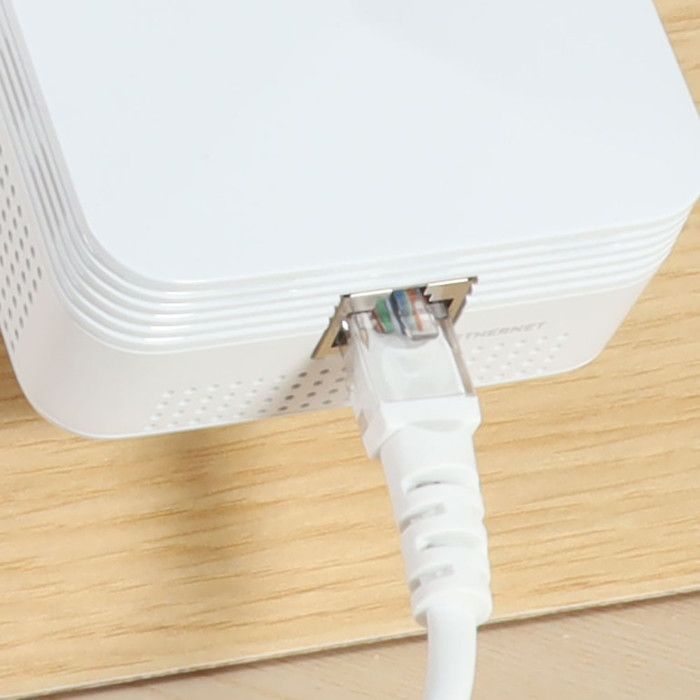 Metronic 495489 Prise CPL netsocket 1200 avec prise gigogne et CPL Wi ...