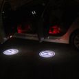 4pcs LED de porte de voiture Projecteur laser Logo Esprit, Lumière, Ombre pour vw VW Golf EOS Tiguan -3