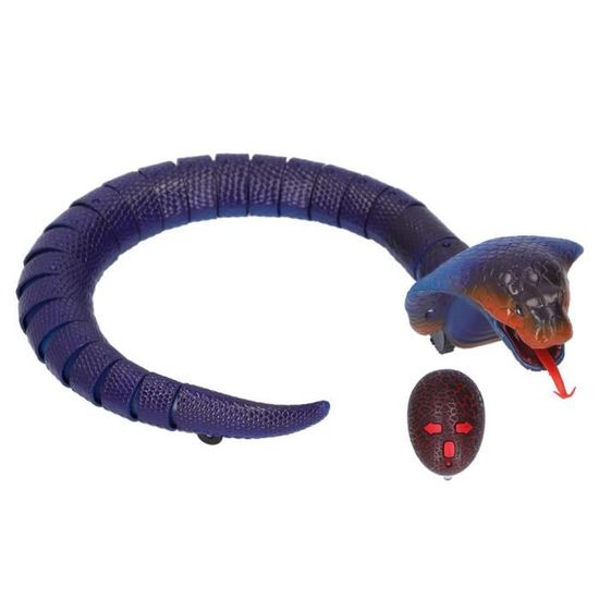 EJ.life Jouet de serpent télécommandé Télécommande infrarouge Snake Toy  Simulation Snake Animal Model Electric Trick Toy (Blue) - Cdiscount Jeux -  Jouets