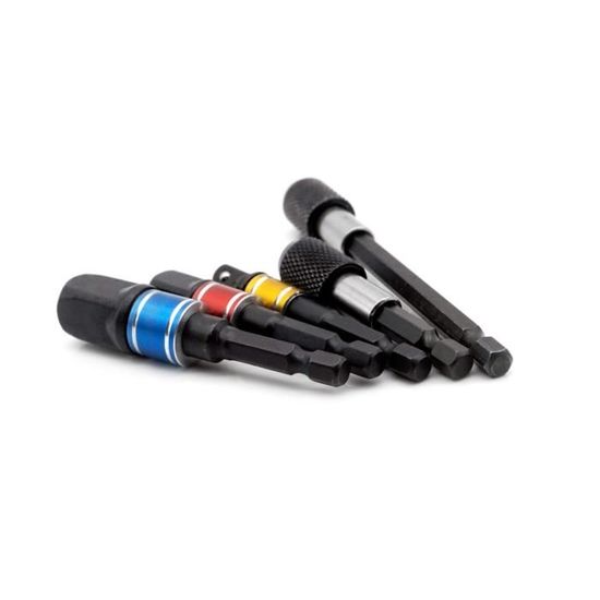 porte-embouts magn/étiques /à tige hexagonale de 5,1 cm et 1//2 3//8 Lot de 3 adaptateurs//rallonges pour perceuse /électrique en tournevis haute vitesse Cl/é 1//4