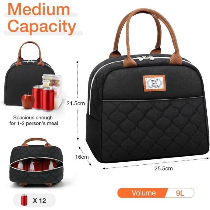 Sac Isotherme Repas Portable Grand Capacité 30L,Étanche Sac À Déjeuner Repas  Thermique,Sac-Glacière Cooler Bag,Sac De Repas P[H699] - Cdiscount Maison