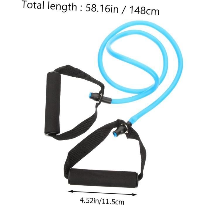 Figure 8 Bandes De Résistance Avec Poignées Pour Homme Et Femme, Bandes D'exercice Pour Le