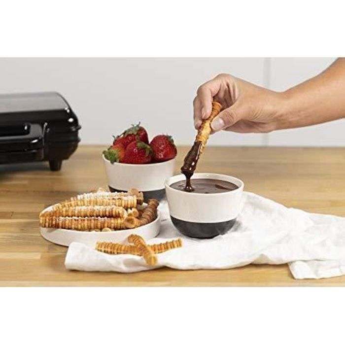 Gaufrier Wf-2195 Noir 1 000 W 2 Gaufres Tristar à Prix Carrefour