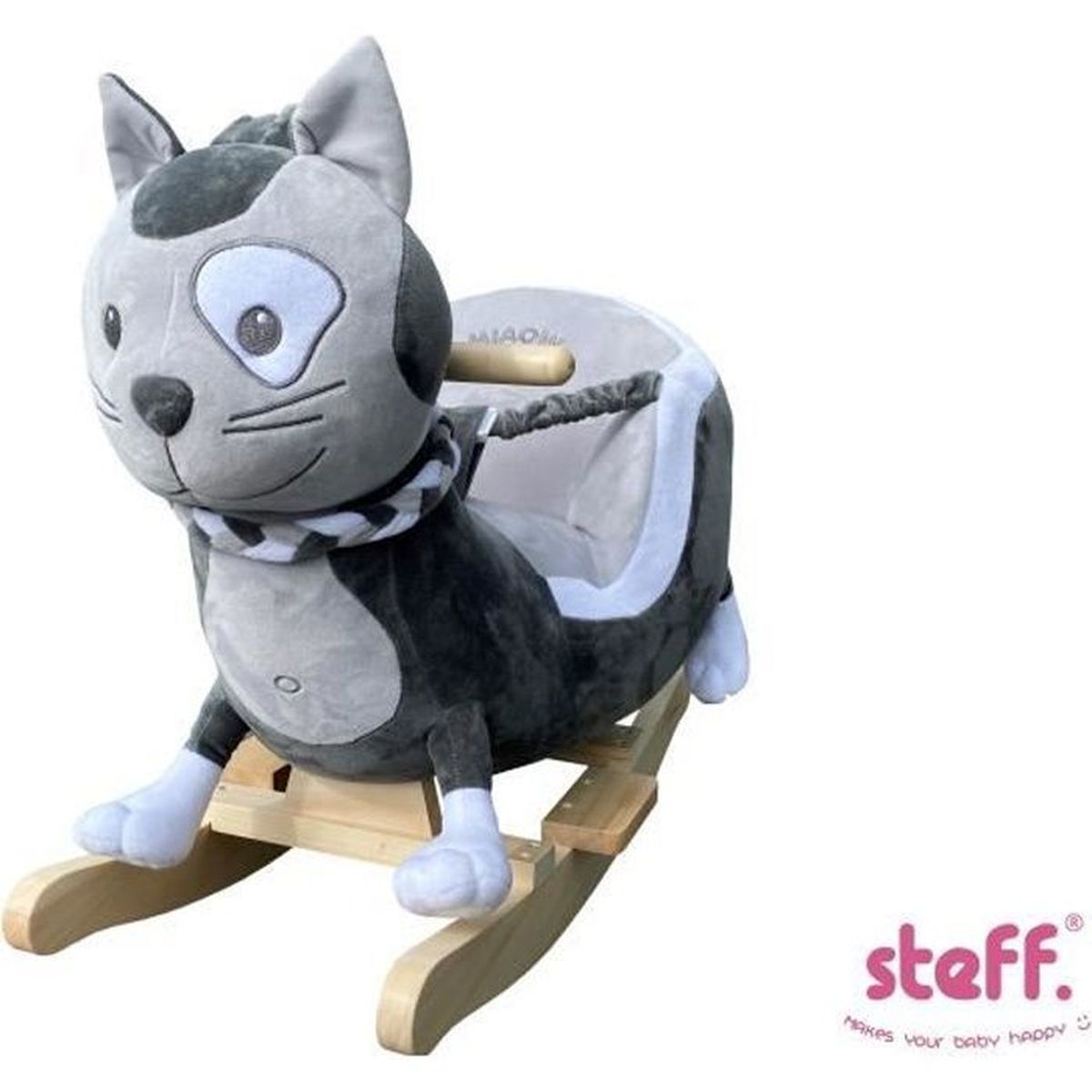 Steff Cheval A Bascule Chat 1 A 4 Ans Cdiscount Puericulture Eveil Bebe