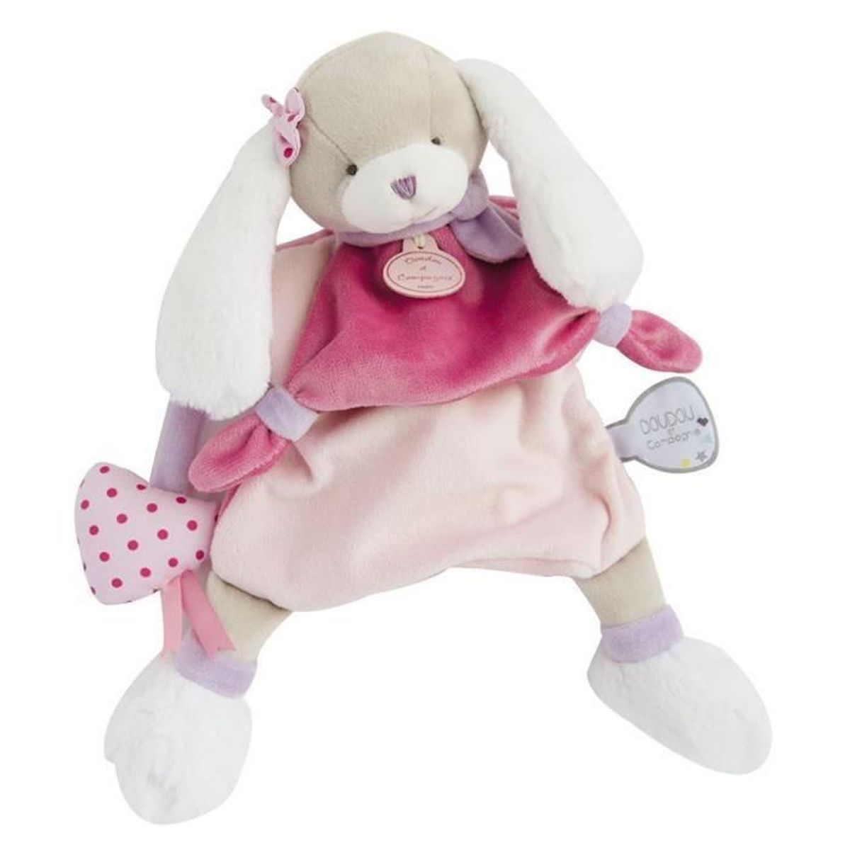 peluche chien avec bebe dans le ventre