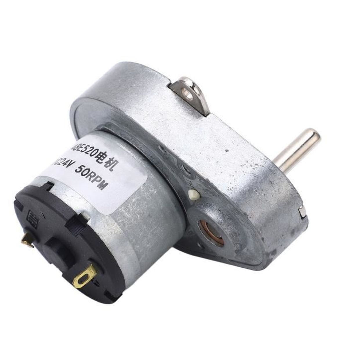 Motoréducteur Samfox 12V 200rpm - Moteur Réduction à Vis Sans Fin | Auto-bloquant, 21W