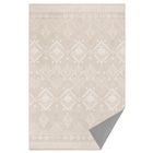 SONGMICS HOME Tapis Décoratif, Tapis de Chambre 200 x 290 cm, Tapis antidérapant, Lavable en Machine, Style Bohème, Beige Cappuccino