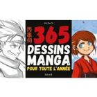 FLEURUS Livre - 365 dessins manga pour toute l'année