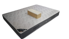 LITERIE JULIEN matelas face de contact latex 80 Kg-m3 Aertech 35 Kg-m3 180x200 x 21 cm Oreiller Visco Alse Accueil Ferme Soutien Trs...