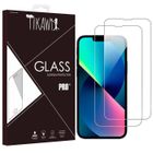 Tikawi x2 Verre trempé 9H Iphone 13 - 13 Pro (6.1") Protection Ecran Haute résistance [Anti-traces] Film protection Verre trempé x2