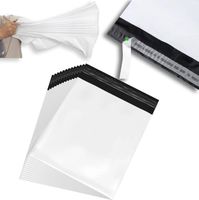 25 x Enveloppes d'expédition A3 - 31x42cm blanches opaques - Pochettes d'envoi en plastique