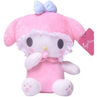 21 cm Cinnamorol Kitty Doux En Peluche Poupées Mignon Anime Kawali Chiens Chats Décorer Sacs Adulte Enfants Jouets Filles Cadeau