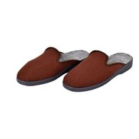 Pantoufles chaussons homme - OZABI - Confort et Qualité Supérieure - Marron - 44173