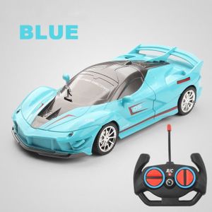 VEHICULE RADIOCOMMANDE Vitality Blue - Voiture télécommandée avec lumière LED pour garçons et filles, véhicule RC aste 1:18, haute v