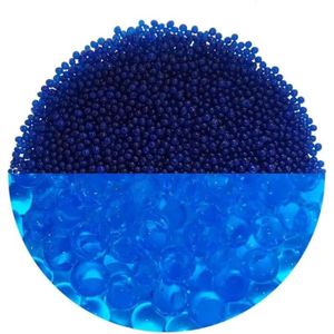 TERREAU - SABLE Perles d'eau en hydrogel - remplacent Le terreau des Plantes - Bleu - 3-4.[Z1514]