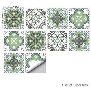 Sticker Carrelage Salle De Bain 20x20 Achat Vente Pas Cher