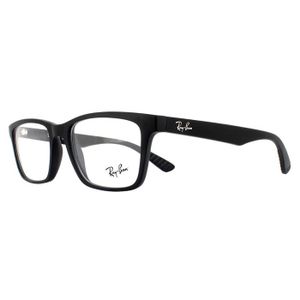 LUNETTES DE SOLEIL Ray-Ban Glasses Frames 7025 2077 Matte Black Men 53mm