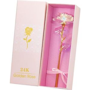 Fleurs stabilisées 24K Rose Eternelle - La Belle Et La Bête - Cadeaux