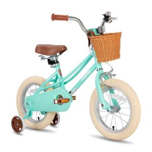 Vélo Enfant 14 Pouces Avec Roues Stabilisatrices - Pour 3 à 6 Ans, Couleur Jaune, Neuf
