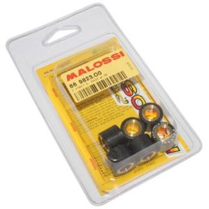 KIT GALETS+GUIDE MALOSSI 16x13mm 1,9Grs VARIO MULTIVAR SCOOTERS PEUGEOT PIAGGIO