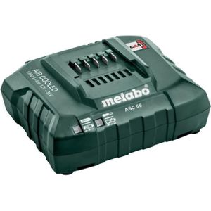 ACCESSOIRE MACHINE Chargeur de batterie METABO ASC 55 - 12-36 V avec 