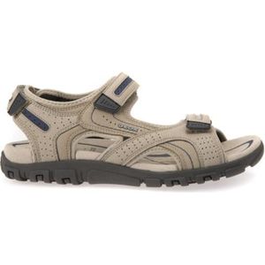 Geox S.STRADA D Gris - Livraison Gratuite  Sb-roscoffShops ! - Chaussures  Sandale Homme 74,99 €