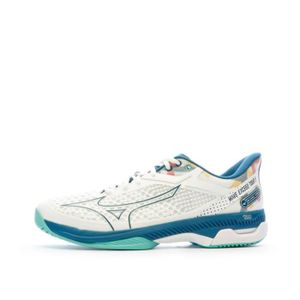 CHAUSSURES DE TENNIS Chaussures de Tennis Blanches/Bleu Homme Mizuno Wave Exceed