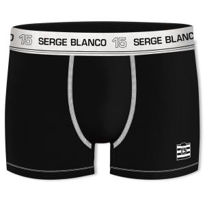 BOXER - SHORTY SERGE BLANCO Boxer Homme Coton CLAASS1 Noir