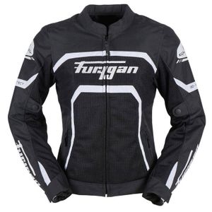 Blouson de moto Blouson moto femme Furygan Mystic - noir/blanc - X