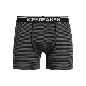 BOXER - CULOTTE DE SPORT Boxer Anatomica - Icebreaker - Gris foncé/noir - Homme - Taille L