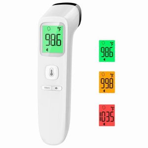 THERMOMÈTRE BÉBÉ Thermomètre Frontal U-Kiss Thermometre Adulte Infrarouge, Thermometre sans contact, Écran LCD, Fonction Mémoire, Thermometre Inf19