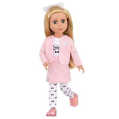 Regalo Niña 3 Años Glitter Girls GG57066Z Battat - Coche Convertible Para Muñecas De 14 Pulgadas Con Puertas Abatibles Y Maletero, Juguete Brillante Para Niñas 3