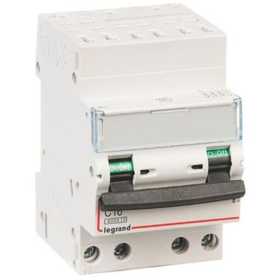 Disjoncteur DX³6000 10kA arrivée haute automatique départ bas