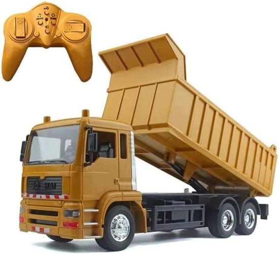 Grue De Chantier Télécommandée Pour Enfant – 128 Cm De Haut, 6 Fonctions, Jouet De Construction Super Réaliste