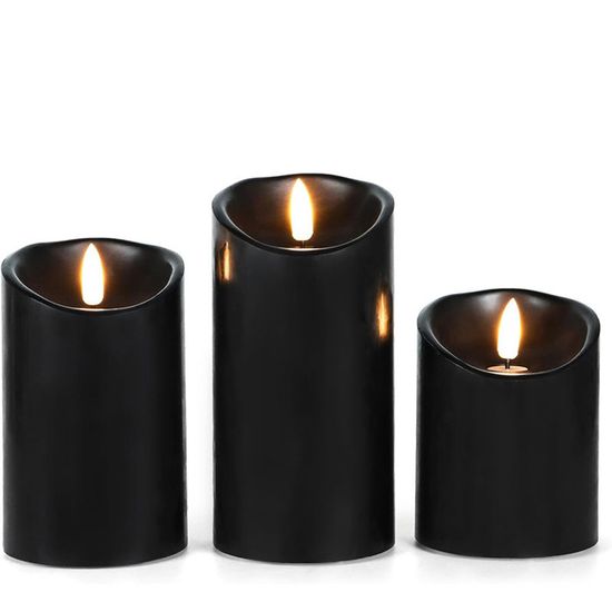 Bougeoir Métal Noir Illuminations Halloween - Château Hanté Pour Bougies Chauffe-plat (occasion)