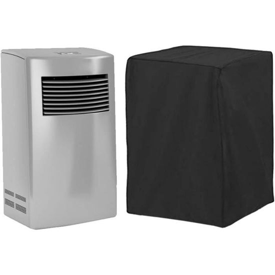 Housse Protection Climatiseur Portable - 40x46x75cm, Tissu Oxford Imperméable, Corde Ajustable, Anti-poussière