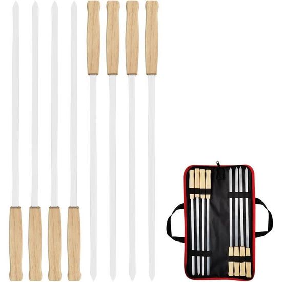 Brochettes Barbecue INOX Brochettes Pour Barbecue Brochette Bâtons Pour